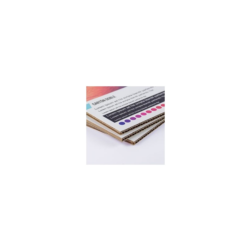 Carton microcanal doble Carton microcanal doble