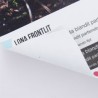Lona impresa de PVC de 500gr